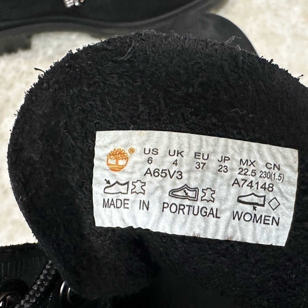 New JIMMY CHOO x Timberland embellished Swarovski boots Size 37 - Picture 11 of 15